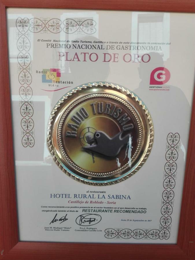 La Sabina Hotel Castillejo de Robledo ภายนอก รูปภาพ