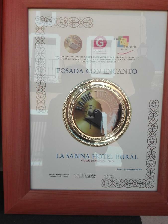 La Sabina Hotel Castillejo de Robledo ภายนอก รูปภาพ